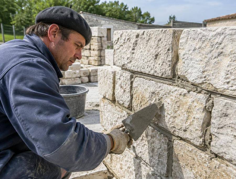 Maçonnerie et gros œuvre à Saintes — AZE Bâtiment